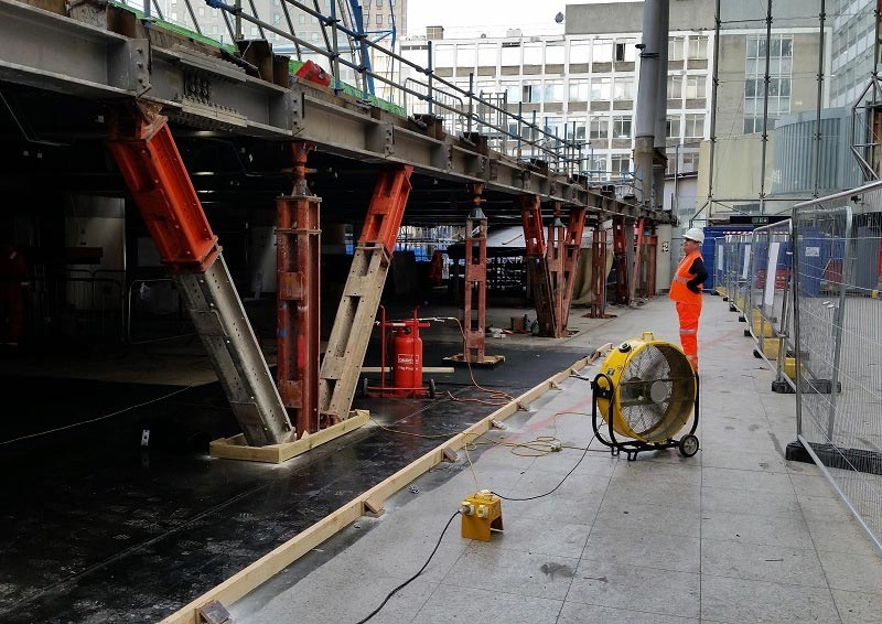 Temporary Works for Demolition at Institute of Civil Engineers Event in Preston