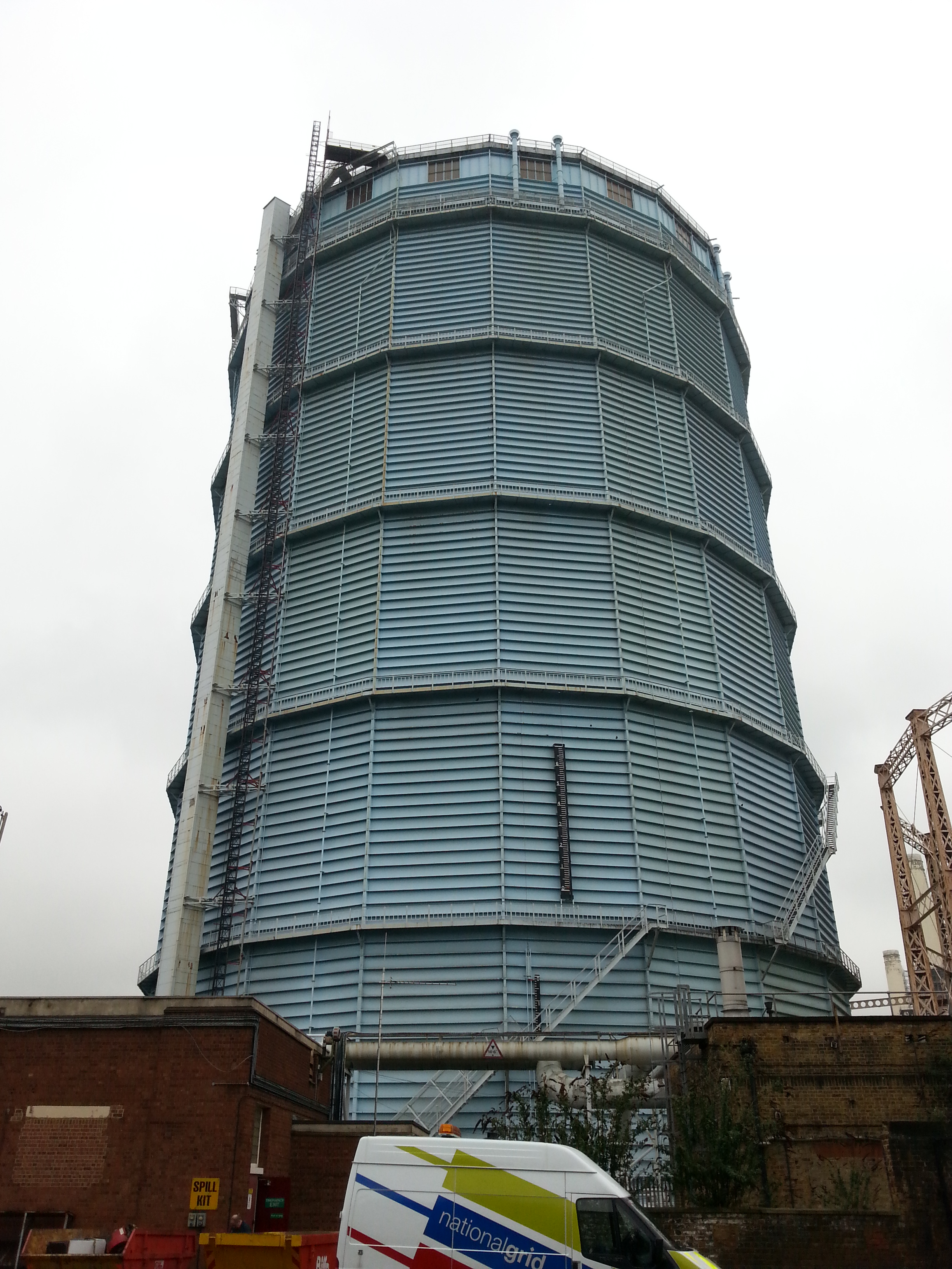 Oxed Gas Holder Demo Surrey