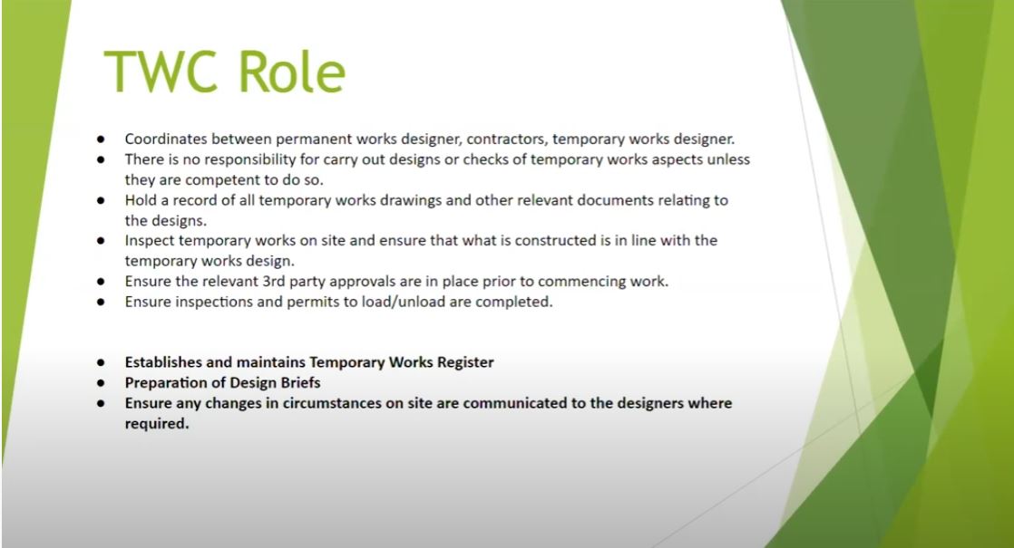 TWC Role – Overview From A Design Perspective