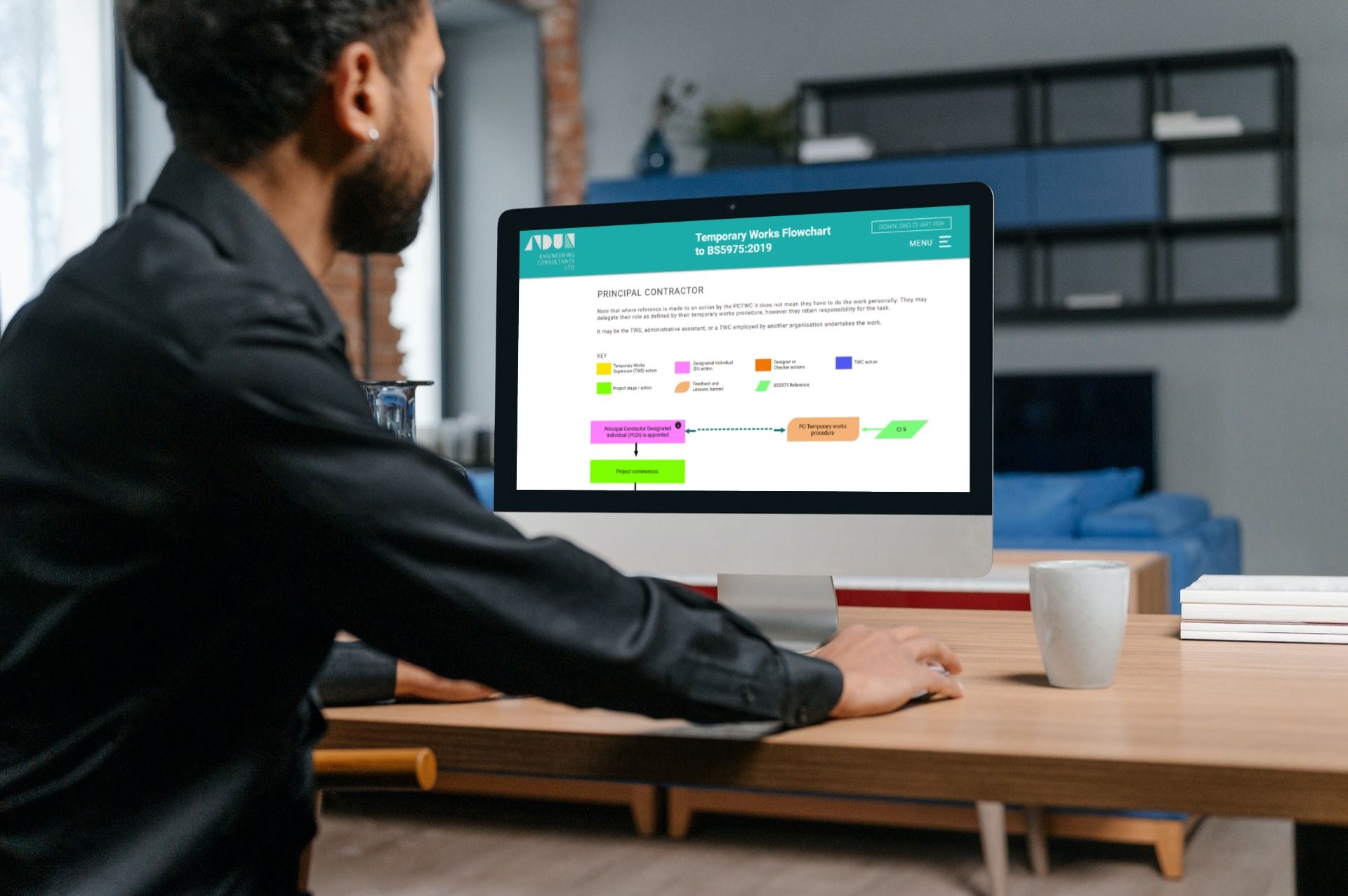 Temporary Works Procedures Flowchart Website Launch