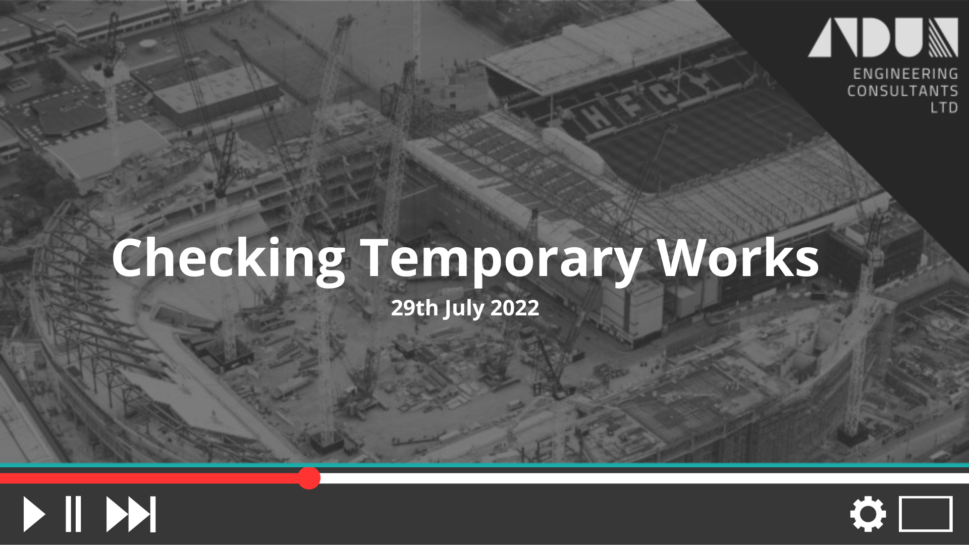 Checking Temporary Works